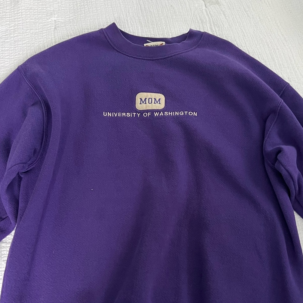 VINTAGE University of Washington MOM Crewneck😦